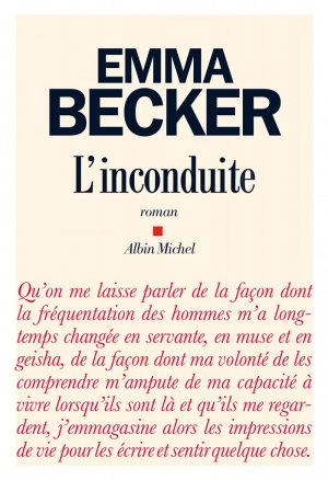 Emma Becker – L&rsquo;Inconduite